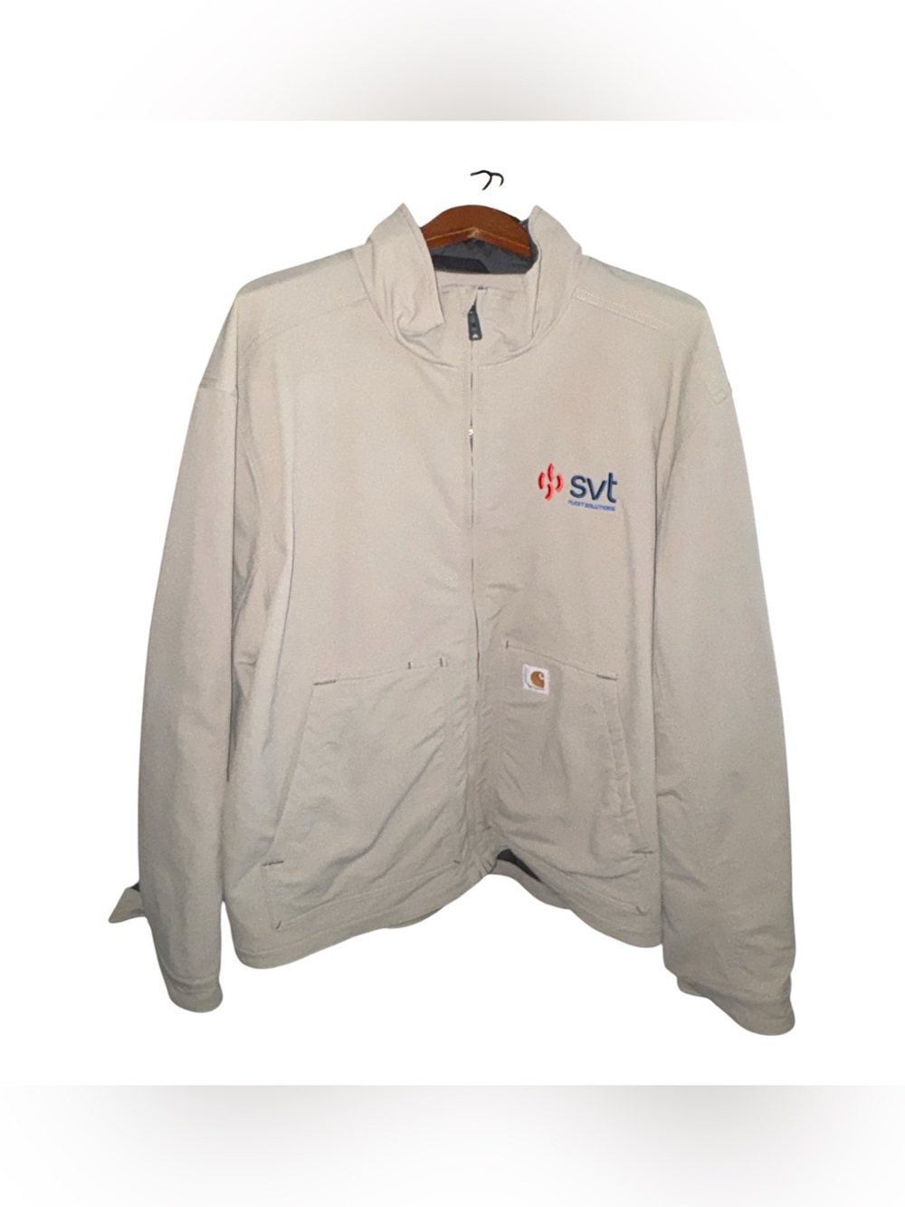 Carhartt Beige Men’s Size 2XL Relaxed Fit SUPER DUX lightweight Jacket Work